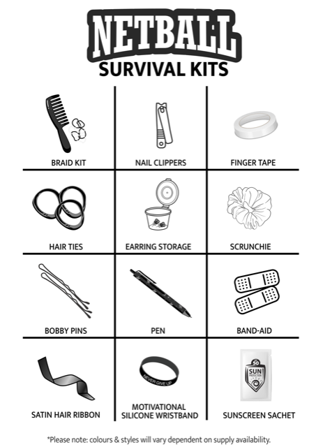 Netball Survival Kits