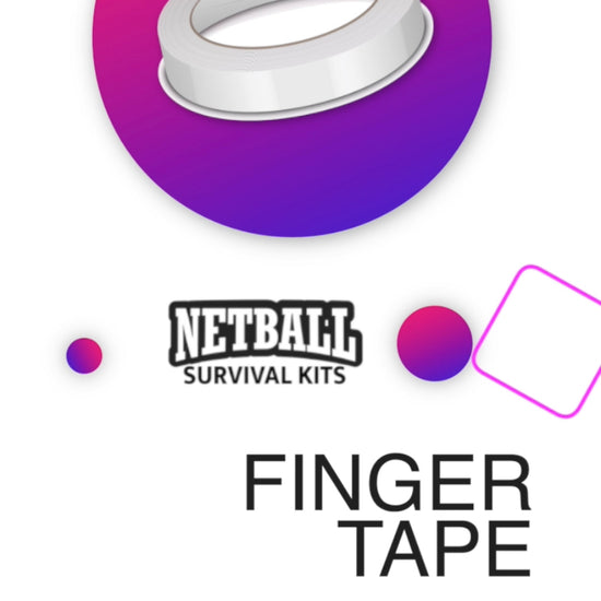 Netball Survival Kits. Finger Tape. A Jarred finger is a bitch and we've all been there! #hereifyouneed